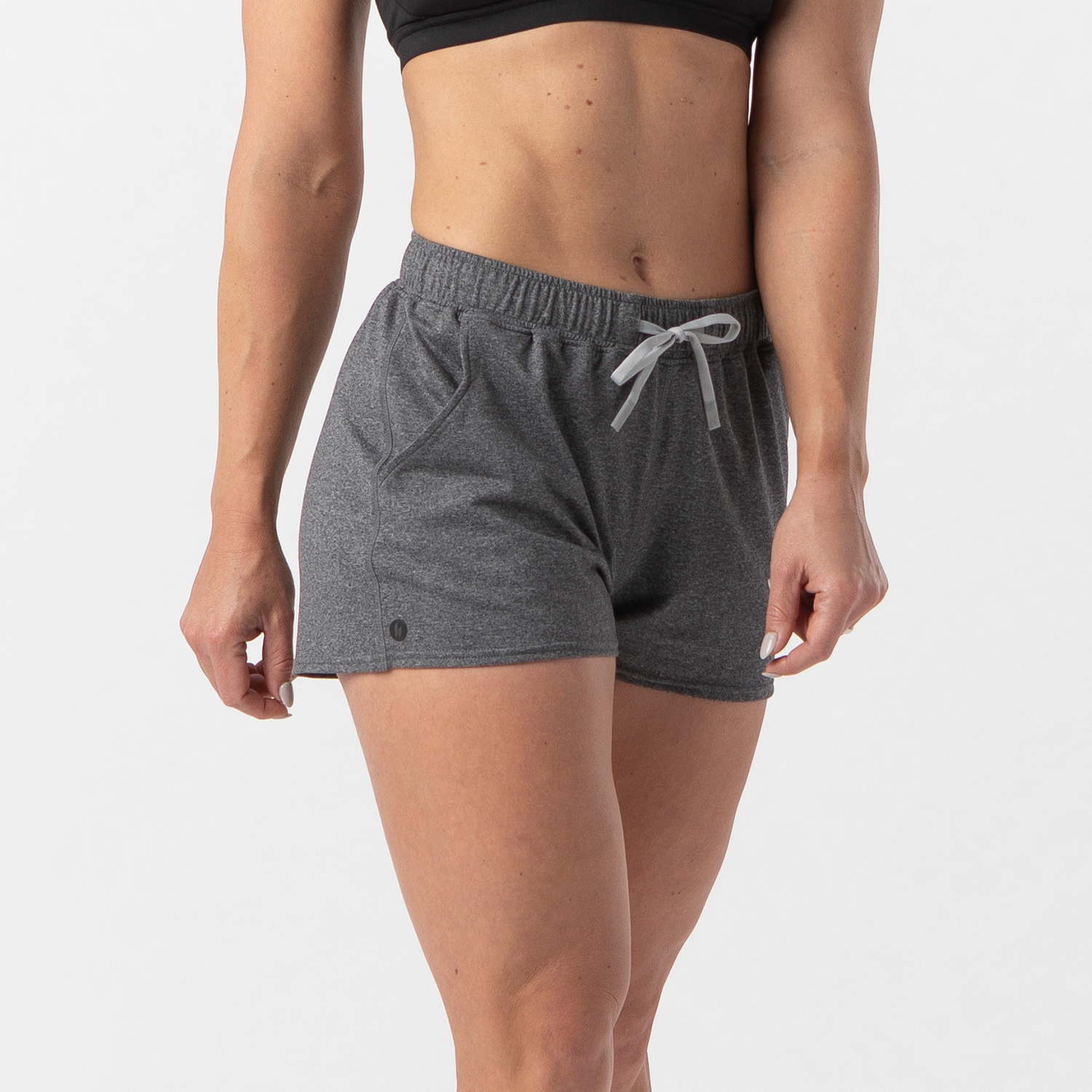 Ava Short Heather Black